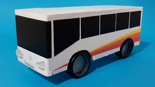 Como hacer un BUS con una caja de cartón [upl. by Steel]