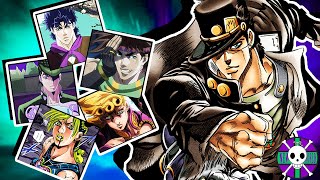 The COMPLETE Joestar Family Tree  JoJos Bizarre Adventure [upl. by Ahsaetan]