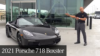 2021 Porsche 718 Boxster Review  Walkaround [upl. by Oramlub69]