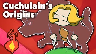 Cuchulains Origins  The Hound of Culann  Irish  Extra Mythology [upl. by Fe]