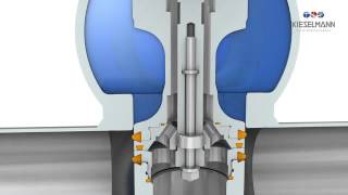 KIESELMANN Double Seat Valve Functions [upl. by Paten]