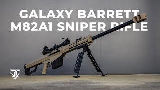 Galaxy Barrett M82A1 Sniper Rifle  Gel Blaster Review  TacToys [upl. by Araf]