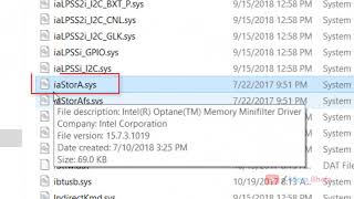 Fix Windows 10 1903 Update Blocked by iastorasys Old Intel Rapid Storage Drivers [upl. by Eelarac]