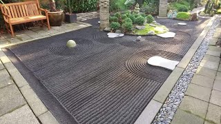 ASMR Japanese Zen garden 禅の庭 [upl. by Edivad415]