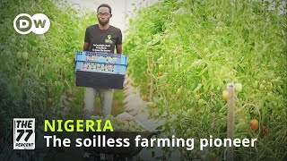 Nigerias Soilless Farming Pioneer [upl. by Eanerb]