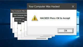 Fake Prank Virus  Made with NotePad Windows 10 [upl. by Netloc]