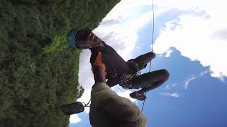 Casela Park  ZipLining Mauritius [upl. by Farver]