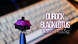 Durock Black Lotus Switch Sound Test [upl. by Bard786]