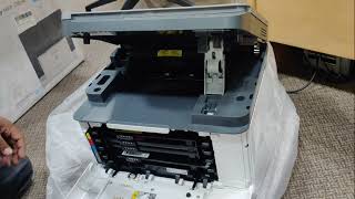 HP Color Laser MFP 178nw A4 Color Laser Printer unboxing [upl. by Salohcin]