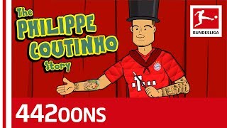 The Story of Philippe Coutinho  Powered by 442oons [upl. by Arbmik]