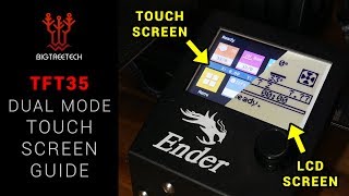 BTT TFT35 dual mode touch screen guide [upl. by Maltzman]