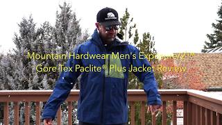 Mountain Hardwear Mens Exposure 2 GoreTex Paclite Plus Jacket Review [upl. by Dimo552]