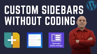 3 Ways You can Create Custom Sidebar in WordPress [upl. by Bull844]