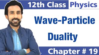 Wave Particle Duality Class 12 [upl. by Lleneg]