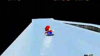 Super Mario 64 Walkthrough Big Penguin Race [upl. by Wait]