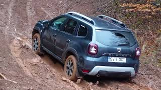 Dacia Duster 2WD vs 4WD In Mud 2024 [upl. by Curley]