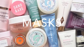 Face Masks  Hydrating Brightening Cleansing Skincare Steps [upl. by Estelle904]