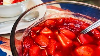 Quick amp Easy STRAWBERRY TOPPING recipe [upl. by So]