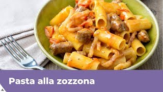 PASTA ALLA ZOZZONA RICETTA ORIGINALE [upl. by Ardnuyek618]