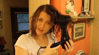 How To Use a Hair Diffuser and Get Natural Waves [upl. by Peppel837]