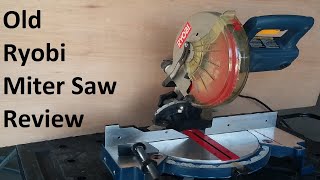 Ryobi 10 inch Compound Miter Saw Review Model TS1340 [upl. by Hildick405]