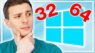 Windows 32 Bit vs 64 Bit Whats the Difference And 64 Bit Software too [upl. by Arodaeht]