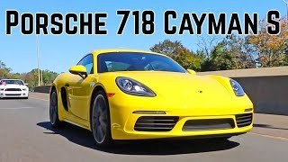 Porsche 718 Cayman S  vs 981 sound and base Cayman [upl. by Heilner483]