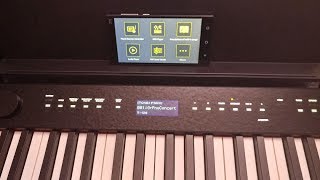 Casio Privia PXS3000 and Chordana Play for Piano app [upl. by Dowdell]