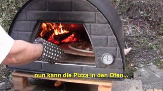 HolzofenPizza leicht gemacht [upl. by Giefer]