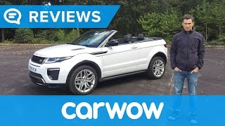 Range Rover Evoque Convertible 2018 SUV indepth review  Mat Watson Reviews [upl. by Atinuaj931]