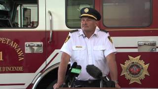 CFB Petawawa Fire Department Chief Barry Nagora [upl. by Schwinn]