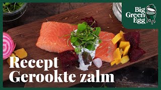 Gerookte zalm  Big Green Egg recept [upl. by Slayton]