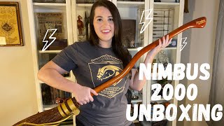 Nimbus 2000 Unboxing  Harry Potter  Cinereplicas [upl. by Llireva]