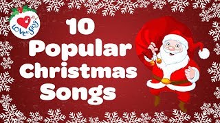 Top 10 Popular Christmas Songs and Carols Playlist 🎅 [upl. by Halstead39]