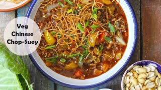 Chinese Chop Suey Recipe  Restaurant Style Veg Chopsuey [upl. by Dede]