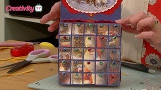 Make a Refillable Advent Calendar  docrafts Creativity TV [upl. by Albur]