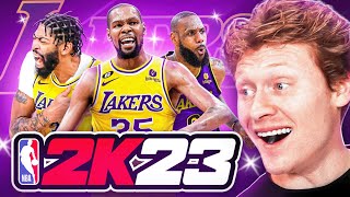 Rebuilding the Los Angeles Lakers NBA 2K23 [upl. by Missi294]