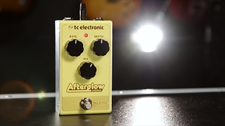 TC Electronic Afterglow Chorus Effect Pedal [upl. by Nyllewell]