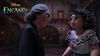 Mirabel y La Abuela Pelean  Encanto  Clip Oficial Español [upl. by Tamma]