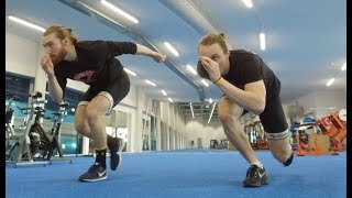 FULL LENGTH Speed Skating Dryland Workout [upl. by Avrom]