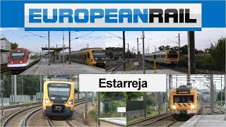 Comboios de Portugal Trains  Estação de Estarreja  Linha do Norte [upl. by Trepur164]