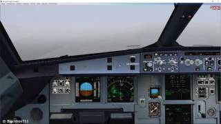 FSLabs A320X Basics RNAV GPS Approach [upl. by Helga777]