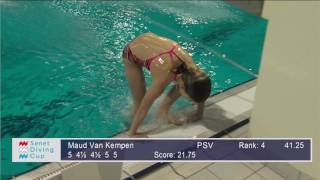 Senet Diving Cup 2017 Girls C Platform [upl. by Marney]