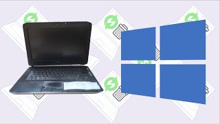 Dell Latitude E5420 How To Install Windows 10 [upl. by Yelir408]