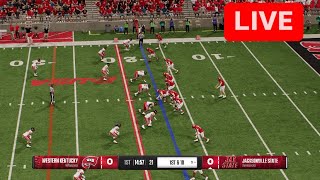 NCAAF LIVE🔴Western Kentucky vsJacksonville State Gamecocks College Football Game8th December 2024 [upl. by Neiv]