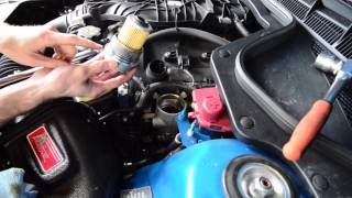 VE  VF Commodore V6 Oil Change  LLT  LFX  LY7  AutoInstruct [upl. by Akino]