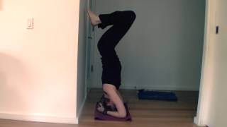 Headstand Tutorial  3 levels from Beginner to Intermediate  Anita Goa [upl. by Lathrop425]