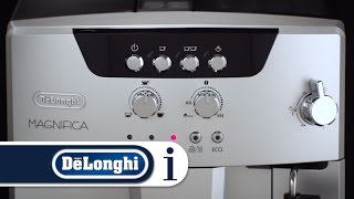 How to find out what the alarm lights mean on your DeLonghi ESAM 04110S or ESAM 04110B [upl. by Adnorehs624]