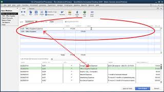 Correcting a QuickBooks Adjusting Journal Entry [upl. by Volnay672]