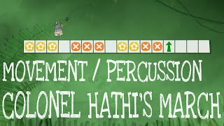 Colonel Hathis March  PercussionMovement [upl. by Simsar]